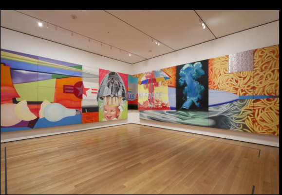 James Rosenquist, Who Channeled America’s Heady, Hollow Postwar Exuberance, Dies at 83