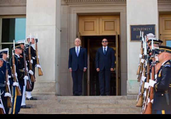 Mattis, Egyptian President Discuss Mideast Security Issues