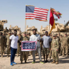 NFL Stars Cameron Jordan, Byron Maxwell and Delanie Walker Touch Down in Kuwait for Weeklong USO Tour