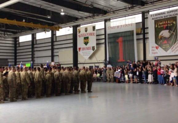 Soldiers return to Fort Riley after 9 month deployment