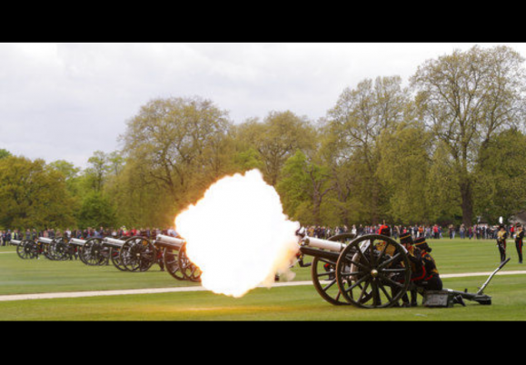 Queen Elizabeth II turns 91 with quiet day, gun salutes