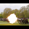 Queen Elizabeth II turns 91 with quiet day, gun salutes