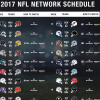 Catch the NFL 2017 schedule as announced on "twitter moments"