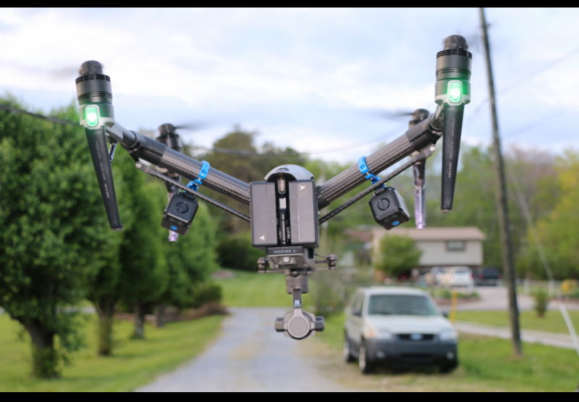 Man takes drone out for a sunset flight, drone gets shot down