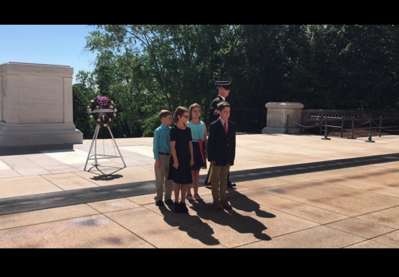 Phenix City students lay wreath at Arlington National Cemetery