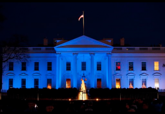 Trump to light White House in blue Monday night to honor fallen police officers