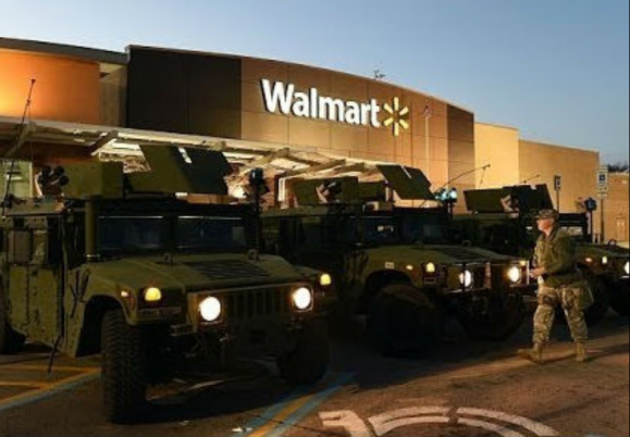 Walmart announces guaranteed pay for military workers