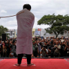 Two Men Publicly Caned in Indonesia for Having Gay Sex
