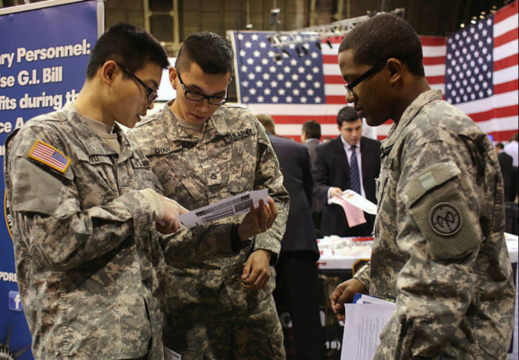 For military veterans, finding a job is one thing — staying in it is another