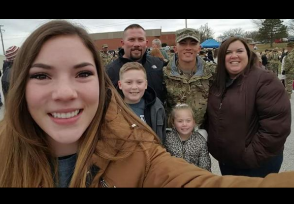 Stranger buys 19-year-old soldier