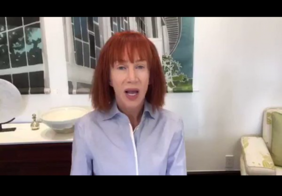 Did Kathy Griffin break the law with her photo of a decapitated Trump?