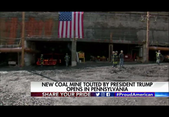 First New Coal Mine of Trump Era Opens in Pennsylvania