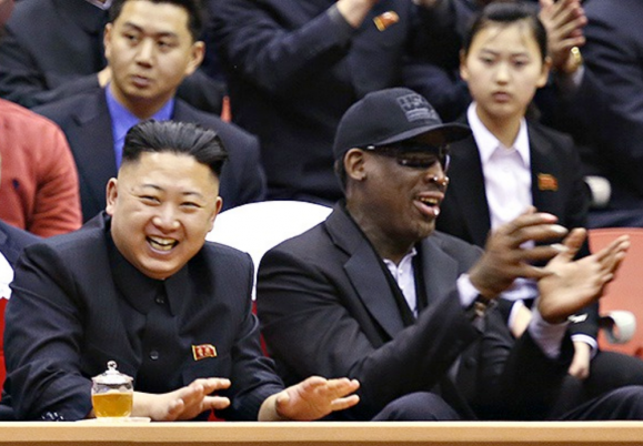 Dennis Rodman Arrives in North Korea to 