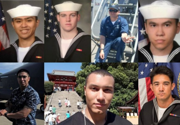 Stories of Fitzgerald Sailors Killed in Destroyer-Container Ship Crash