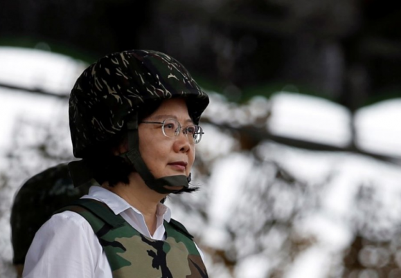 Taiwan President Tells Military Graduates Being Battle-Ready Keeps the Peace