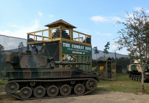 New entertainment venue in Bloomingdale allows visitors to drive ex-military tanks