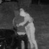 Surveillance video catches thieves hugging excitedly after finding money in an unlocked car