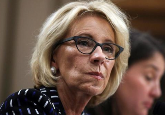 DeVos Calls for 