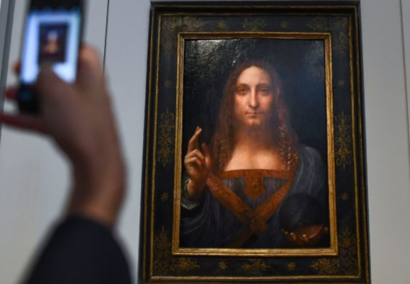 Long-lost da Vinci painting fetches $450 million, a world record