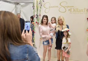 Jessica Simpson Hosted a Fashion Show for Army...
